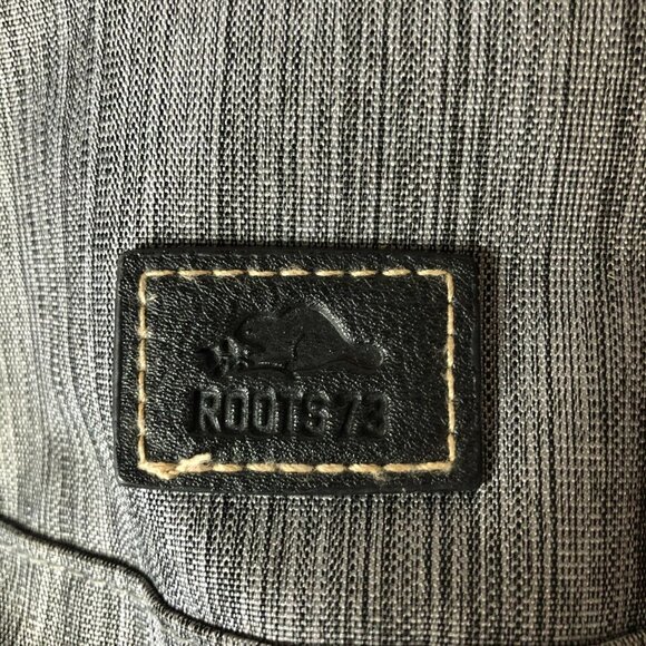 Roots 73 Crossbody Grey/Black Slingback Backpack Bag Unisex - Picture 3 of 11